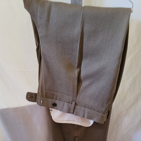 Brown Mauro 2 Piece Wool Suit - Picture 6 of 12